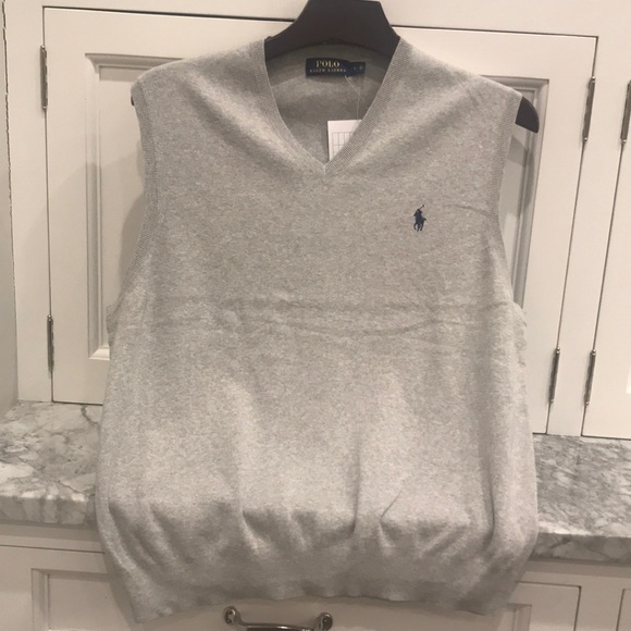 Polo Ralph Lauren men’s gray vest
